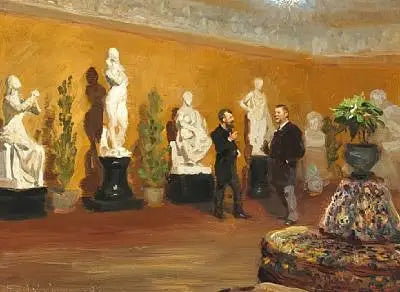 Soirée - Peder Severin Krøyer - Alpha Reproduction