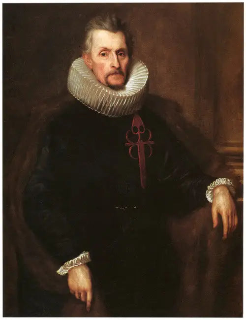 Portrait of Ferdinand van Boisschot, Seigneur de Saventhem (1560-1649), en chevalier de l'ordre de Santiago - Antoine van Dyck