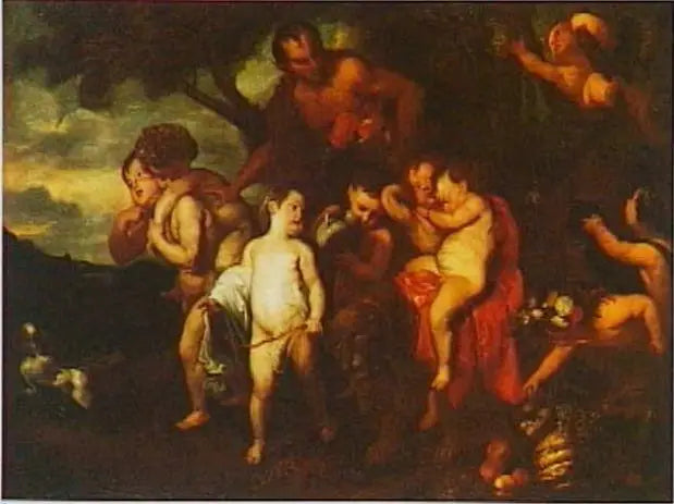 The Triumph of Young Bacchus - Antoine van Dyck