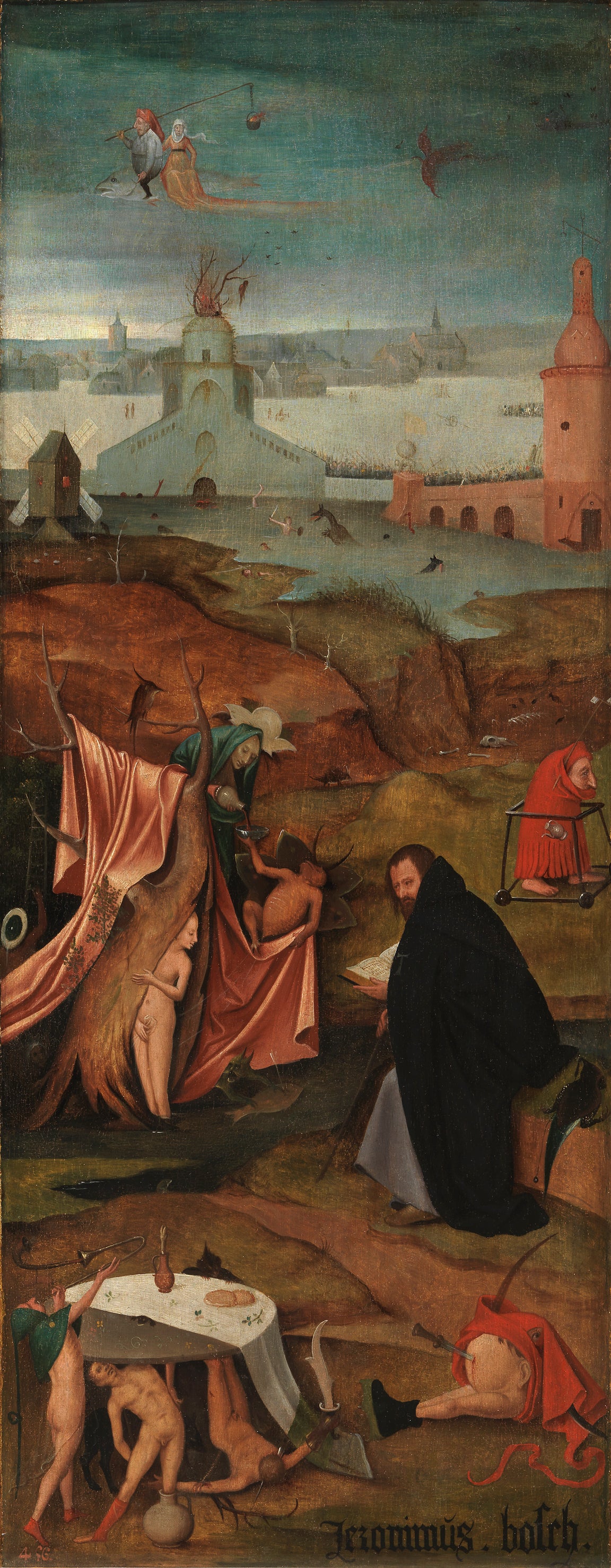 The Temptation of Saint Anthony - Hieronymus Bosch