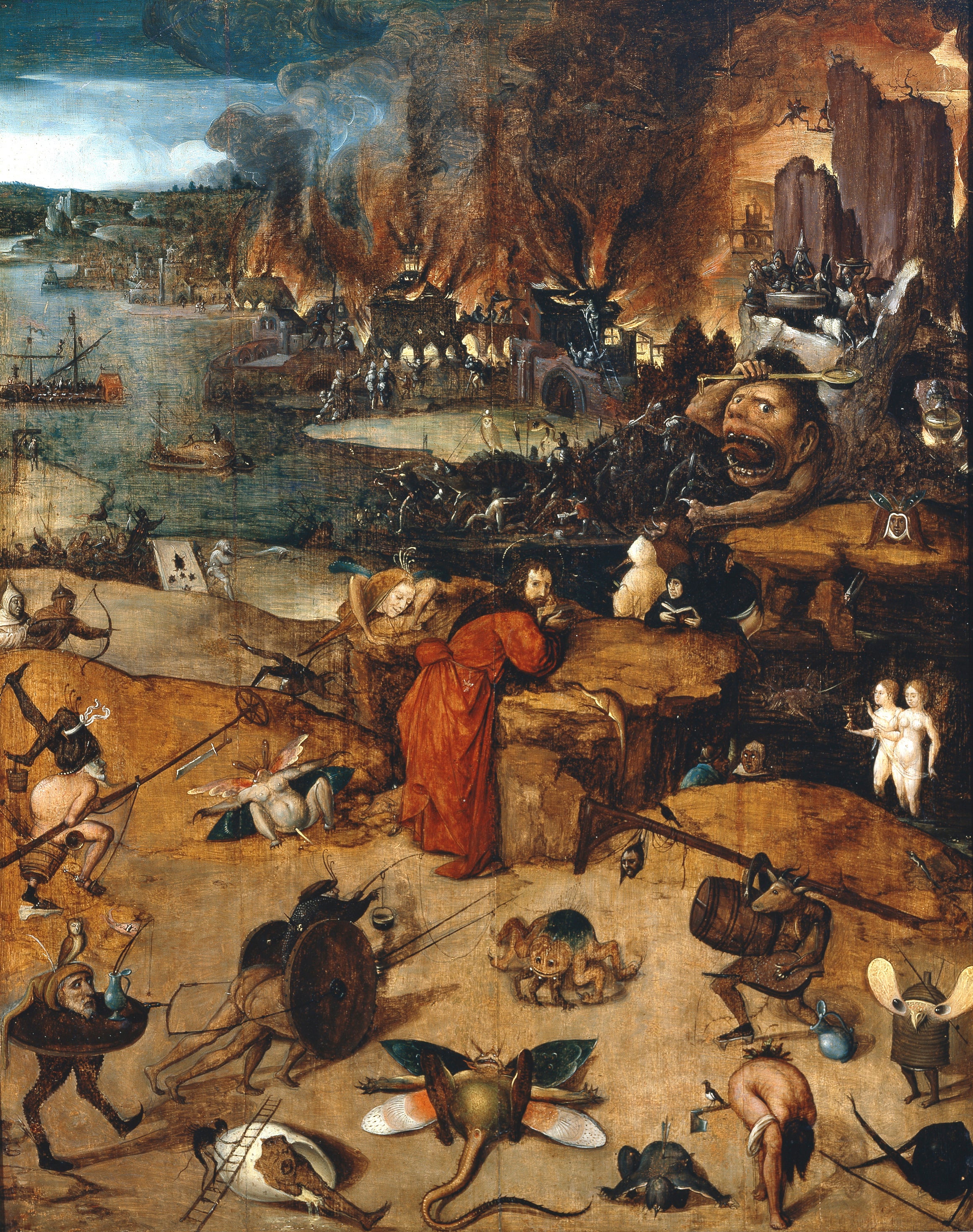 The Temptation of Saint Anthony - Hieronymus Bosch