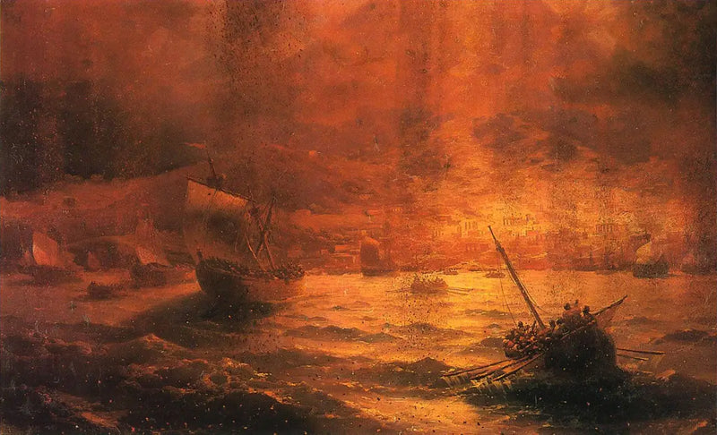 Destruction of Pompeii - Ivan Aïvazovski