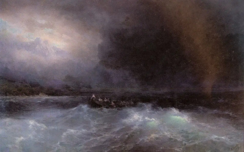 The Survivors - Ivan Aivazovsky