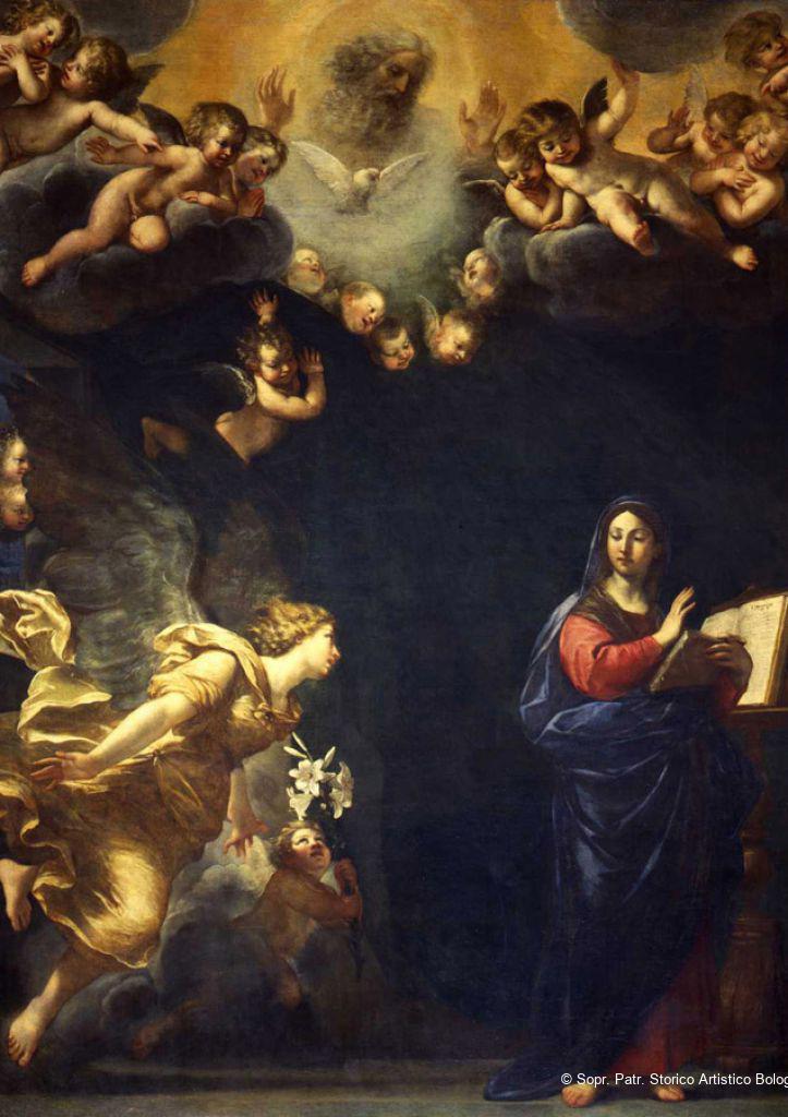 Annonciation avec Dieu le Père - Francesco Albani