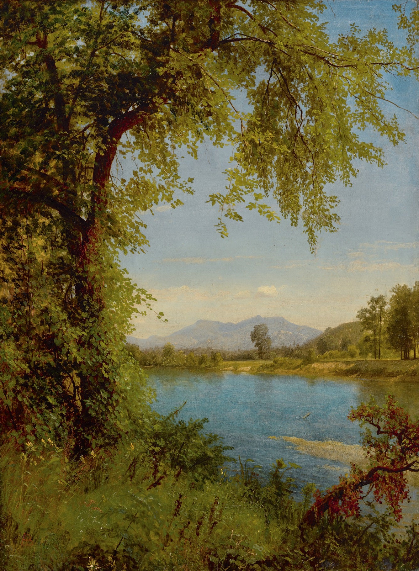 Montagnes des Douves Sud et Nord - Albert Bierstadt