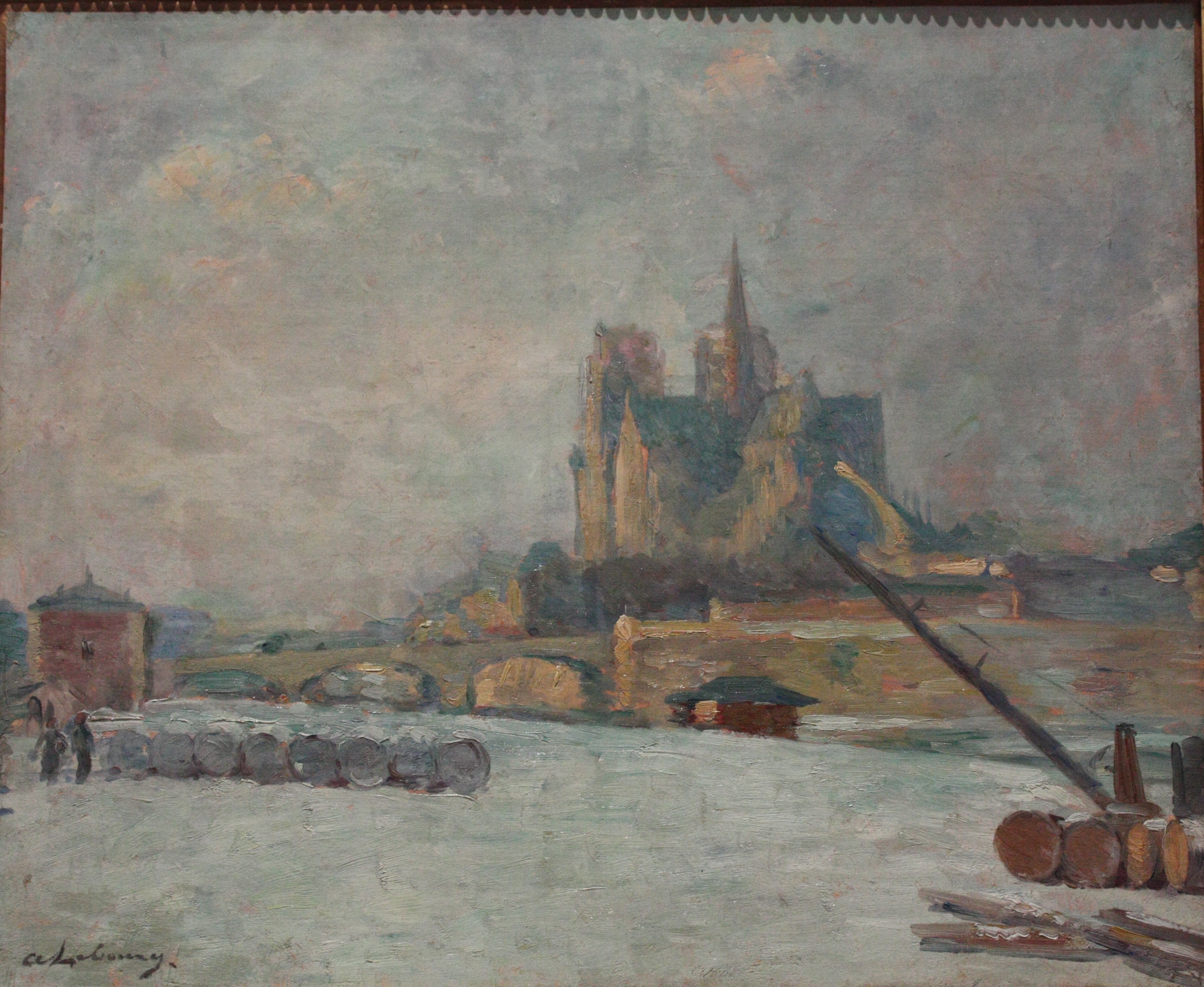 Notre-Dame vue du quai de la Tournelle - Albert Lebourg