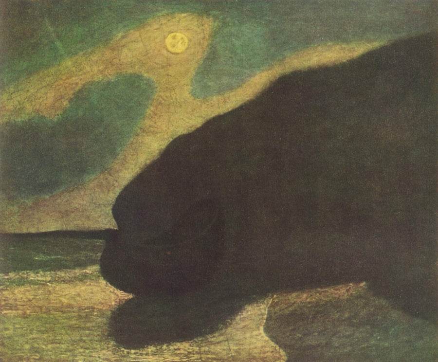 Côte au clair de lune de Albert Pinkham Ryder