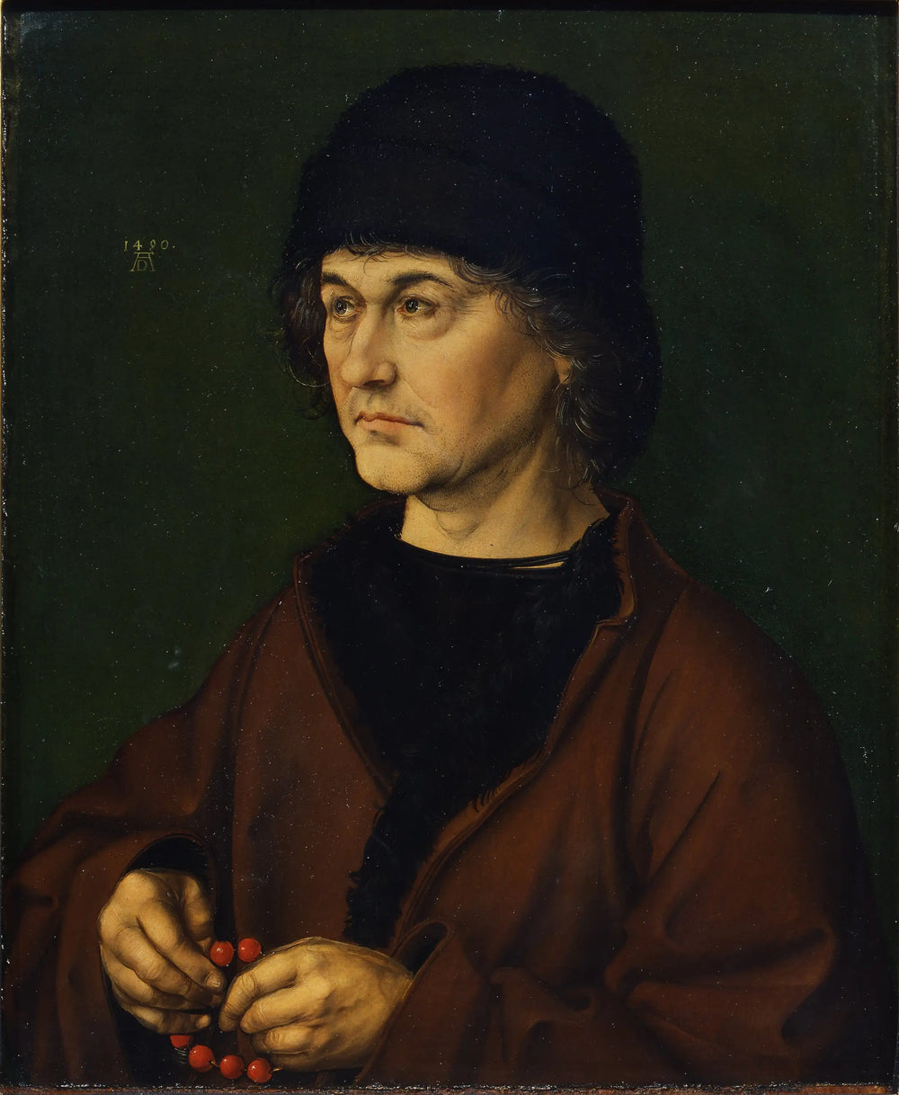 Portrait du père de l’artiste - Albrecht Dürer - Alpha Reproduction