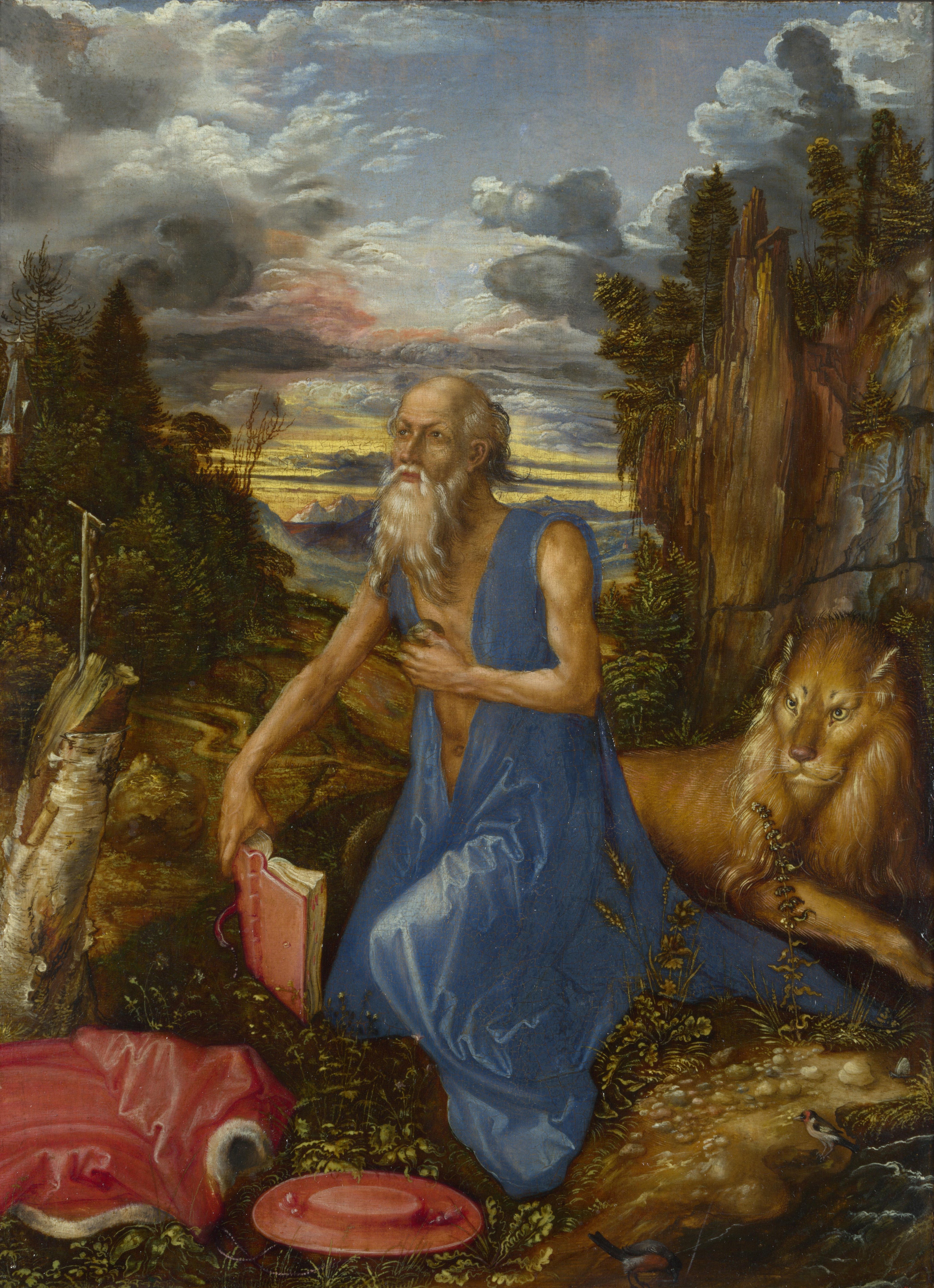 Saint Jerome in the Desert - Albrecht Dürer