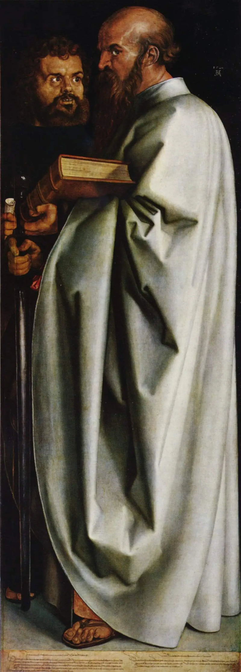 The Four Apostles: Saints Mark and Paul - Albrecht Dürer
