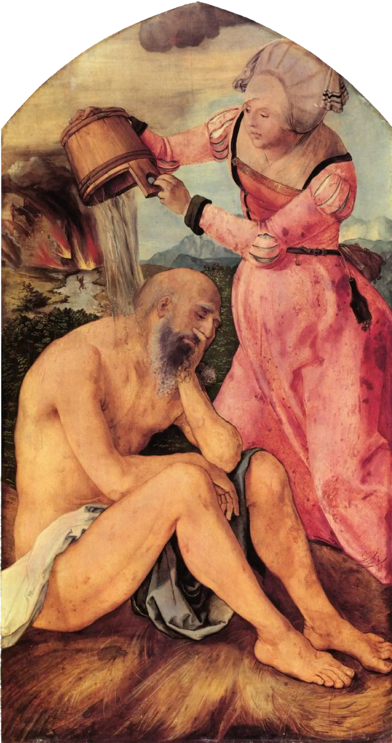 Jabach Altar: Work on Manure - Albrecht Dürer
