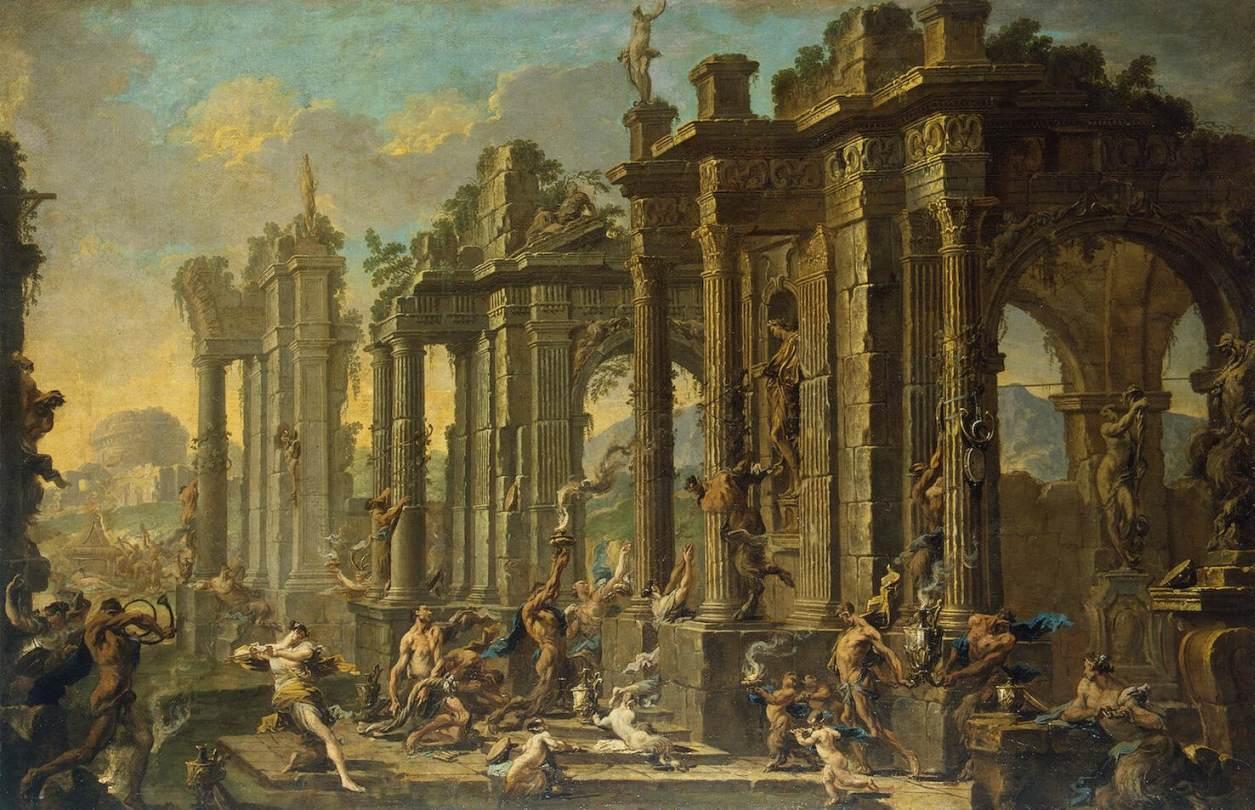 Scène de bacchanale - Alessandro Magnasco