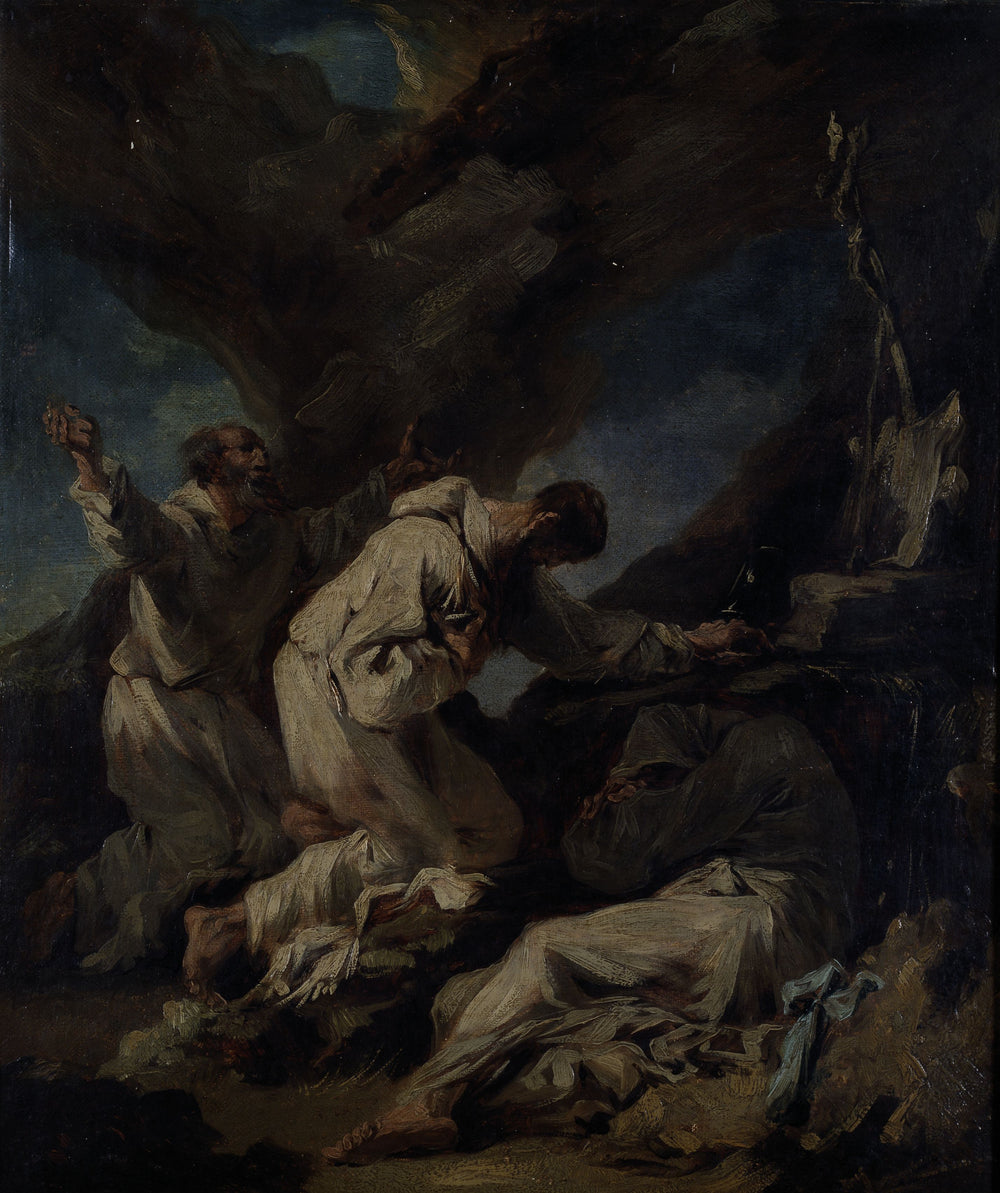 Moines en prière - Alessandro Magnasco