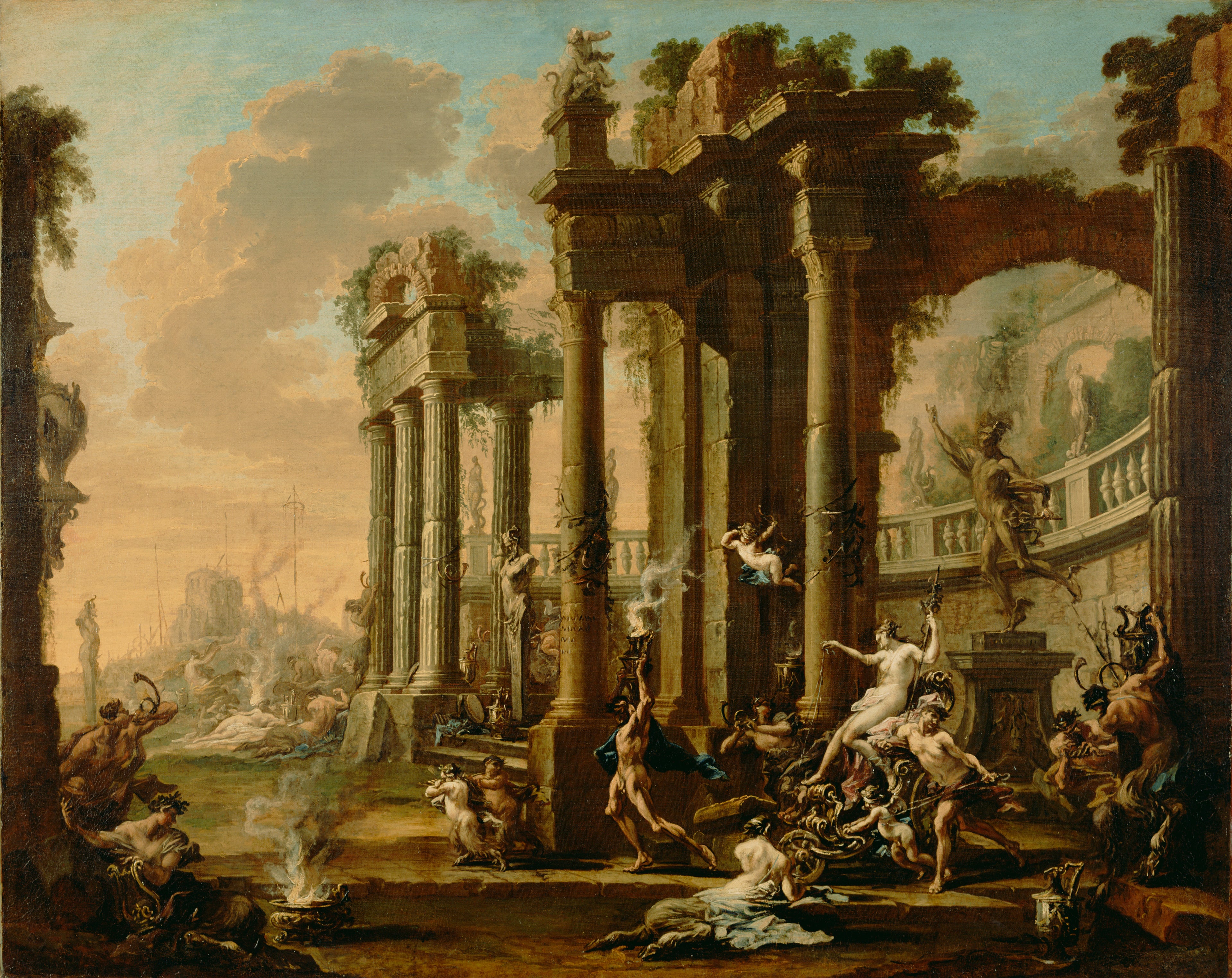 Le triomphe de Vénus - Alessandro Magnasco