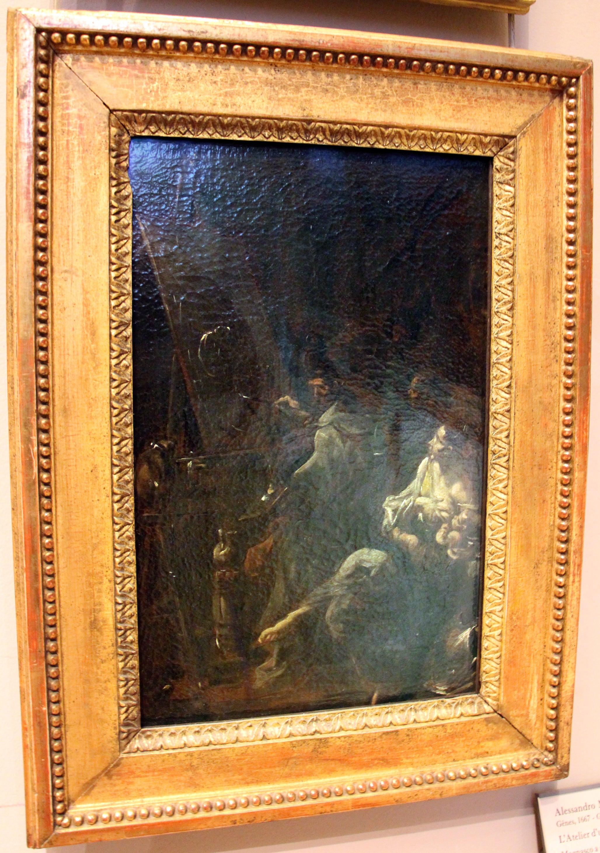 L'Atelier d'un peintre - Alessandro Magnasco