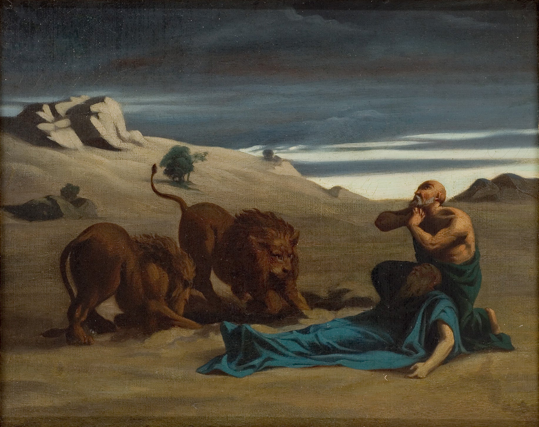 Saint Paul entouré par les lions - Alexandre Cabanel