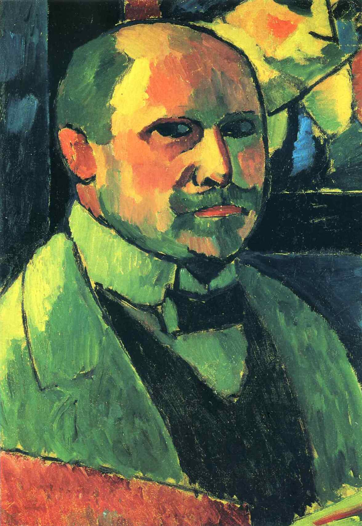 Autoportrait 1912 - Alexej von Jawlensky