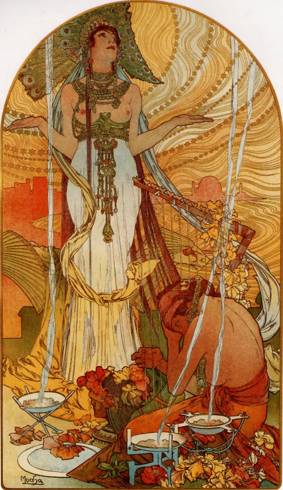 Salammbô — Alphonse Mucha