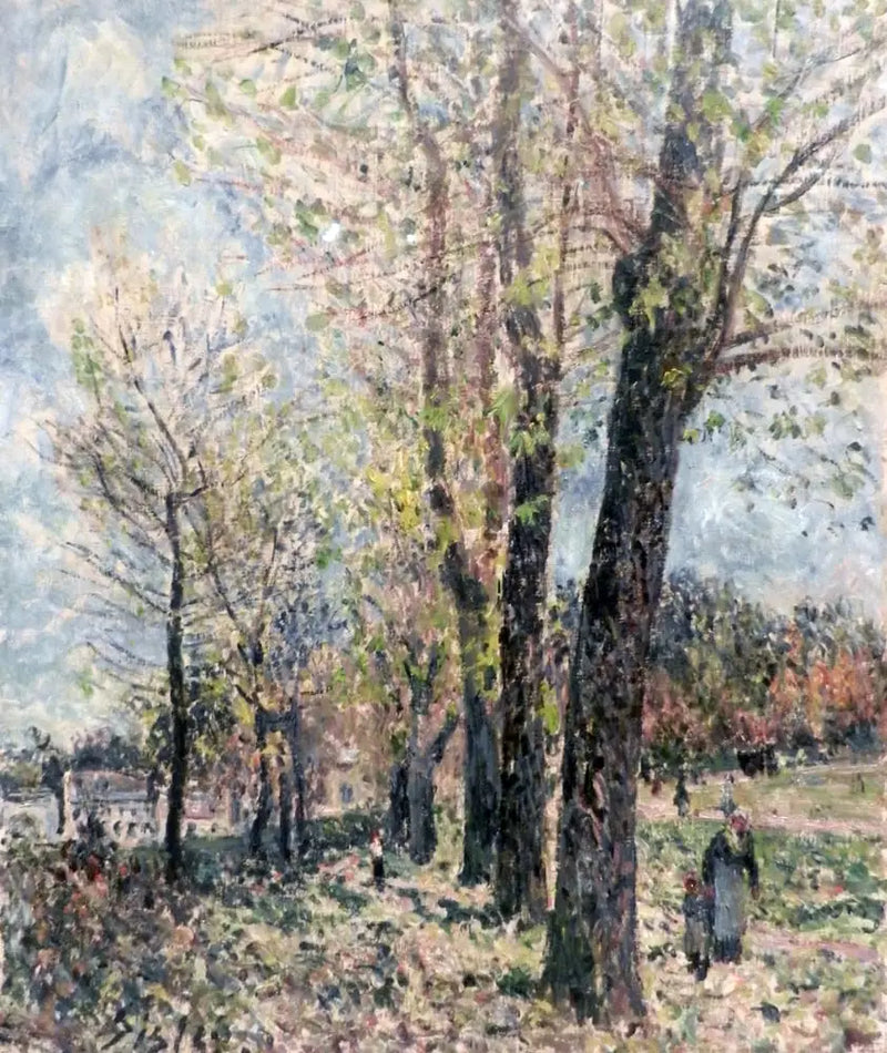 Landscape near Moret - Alfred Sisley