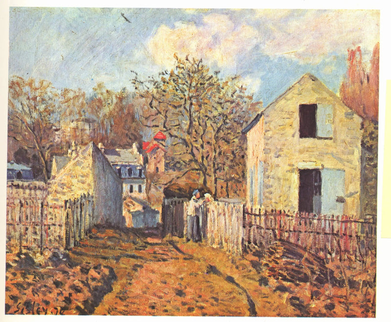 Village of Voisins - Alfred Sisley