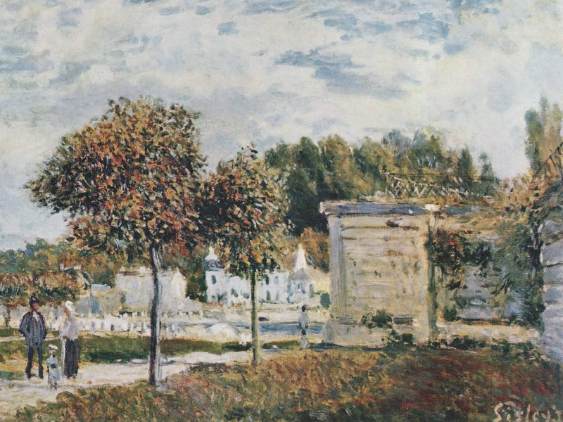Marly Basin - Alfred Sisley