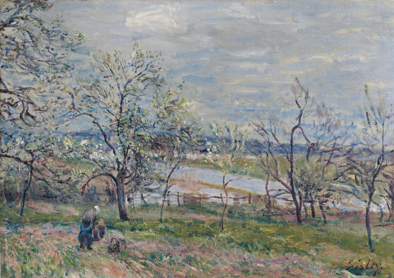 Spring in Veneux-Nadon - Alfred Sisley