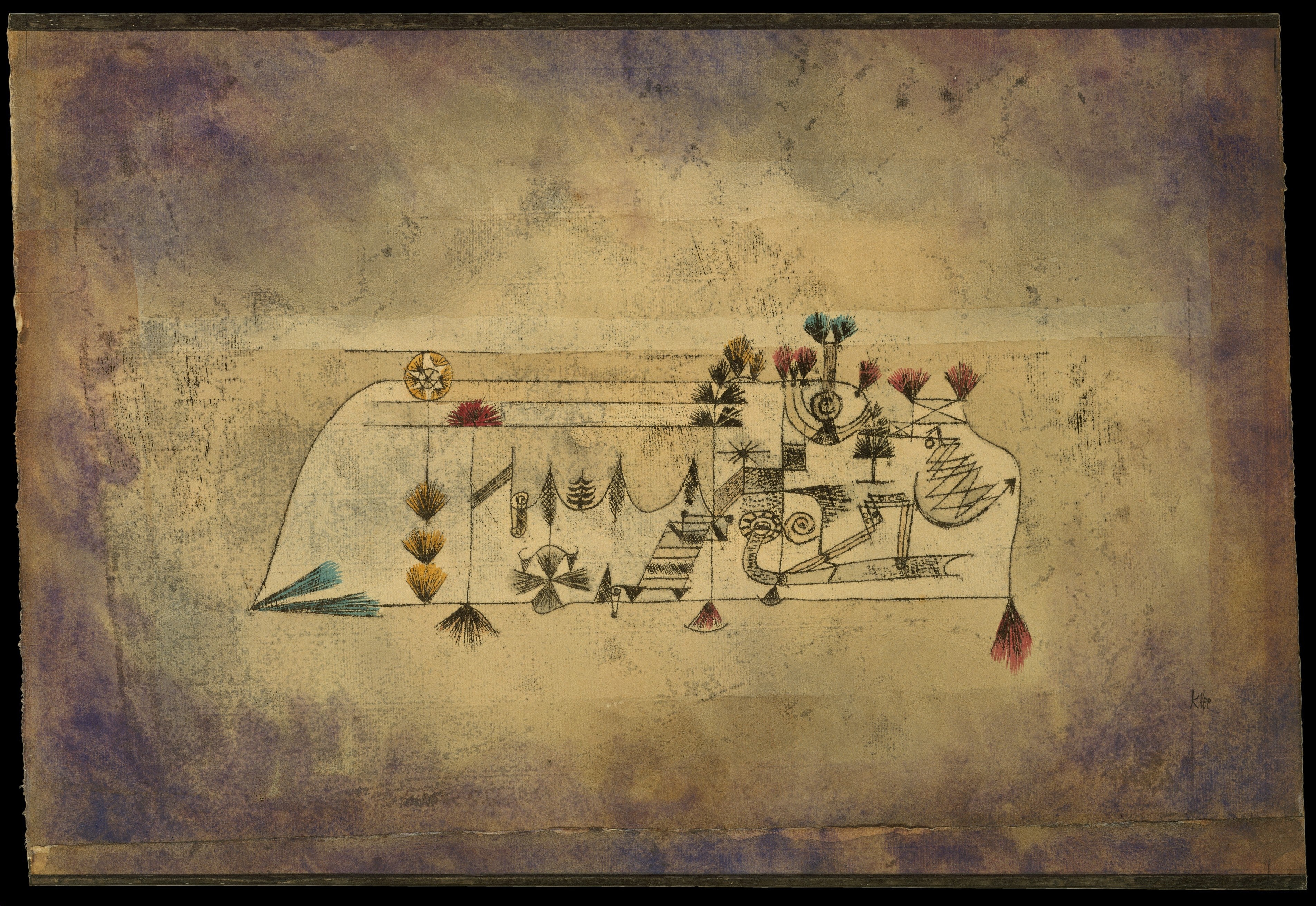 Souls of All Saints Painting - Paul Klee