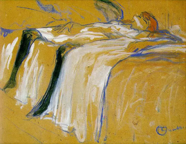 Alone - Henri de Toulouse-Lautrec