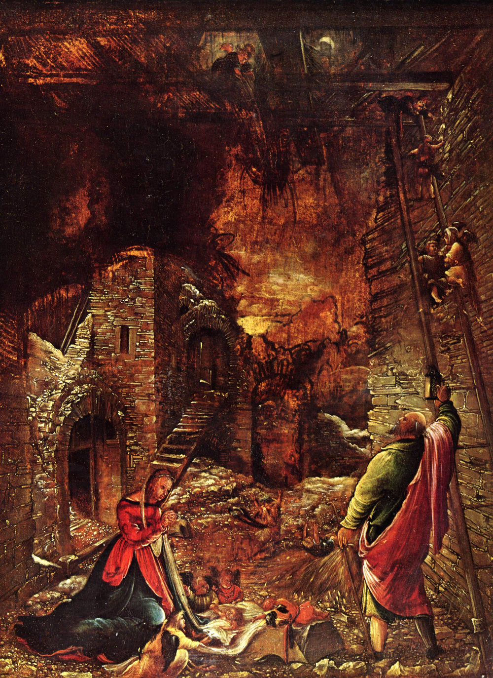 Nativité - Albrecht Altdorfer