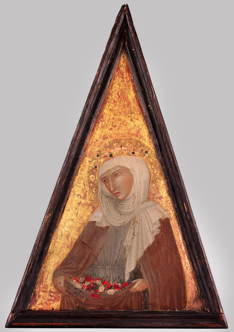 Saint Elizabeth of Hungary - Ambrogio Lorenzetti