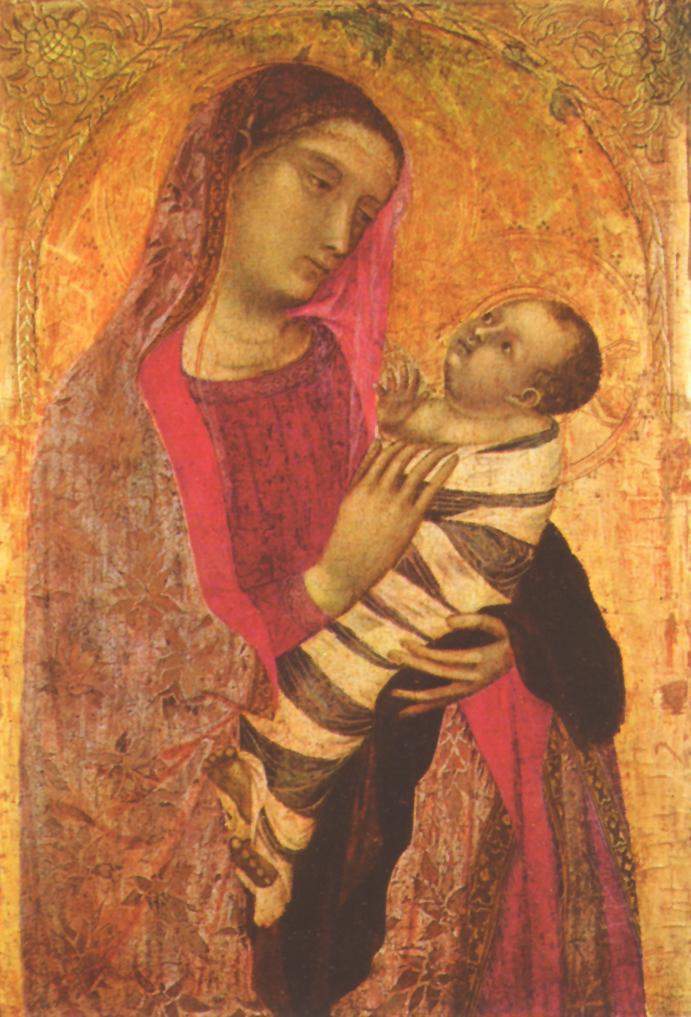 Virgin and Child - Ambrogio Lorenzetti