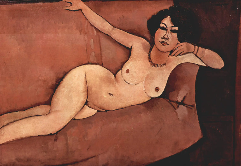 Nude on the Couch - Amedeo Modigliani