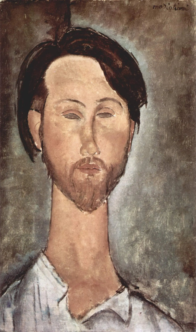 Portrait of Léopold Zborowski - Amedeo Modigliani
