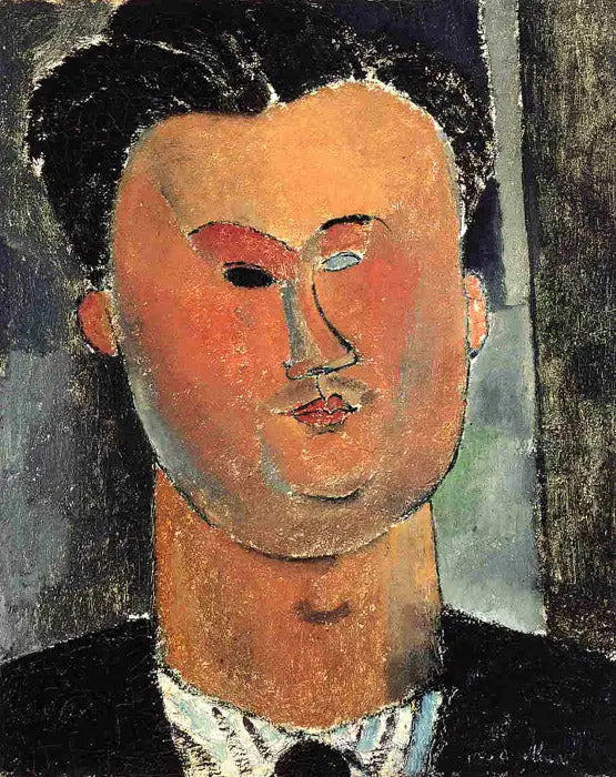Portrait of Pierre Reverdy - Amedeo Modigliani