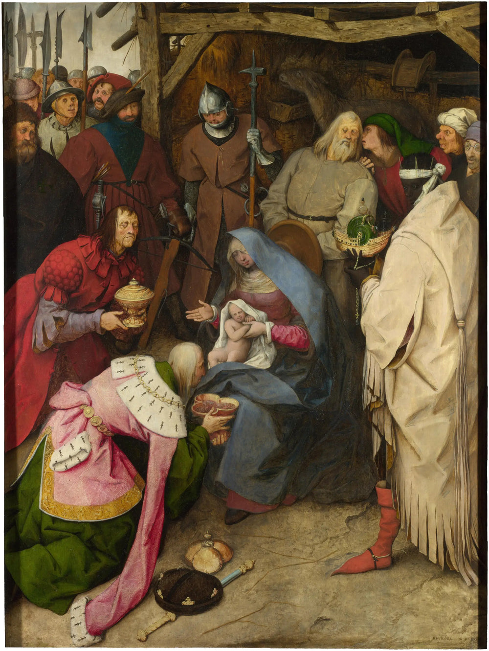 L’Adoration des mages - Pieter Brueghel the Elder - Alpha Reproduction