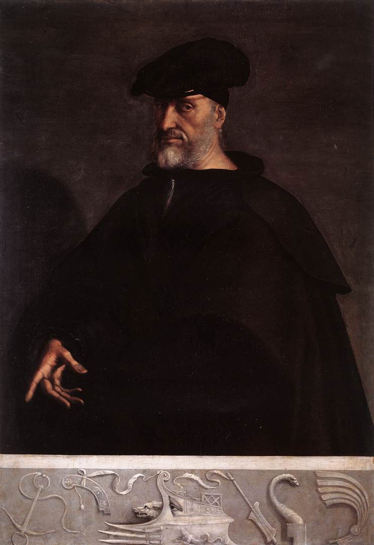 Portrait of Andrea Doria - Sebastiano del Piombo