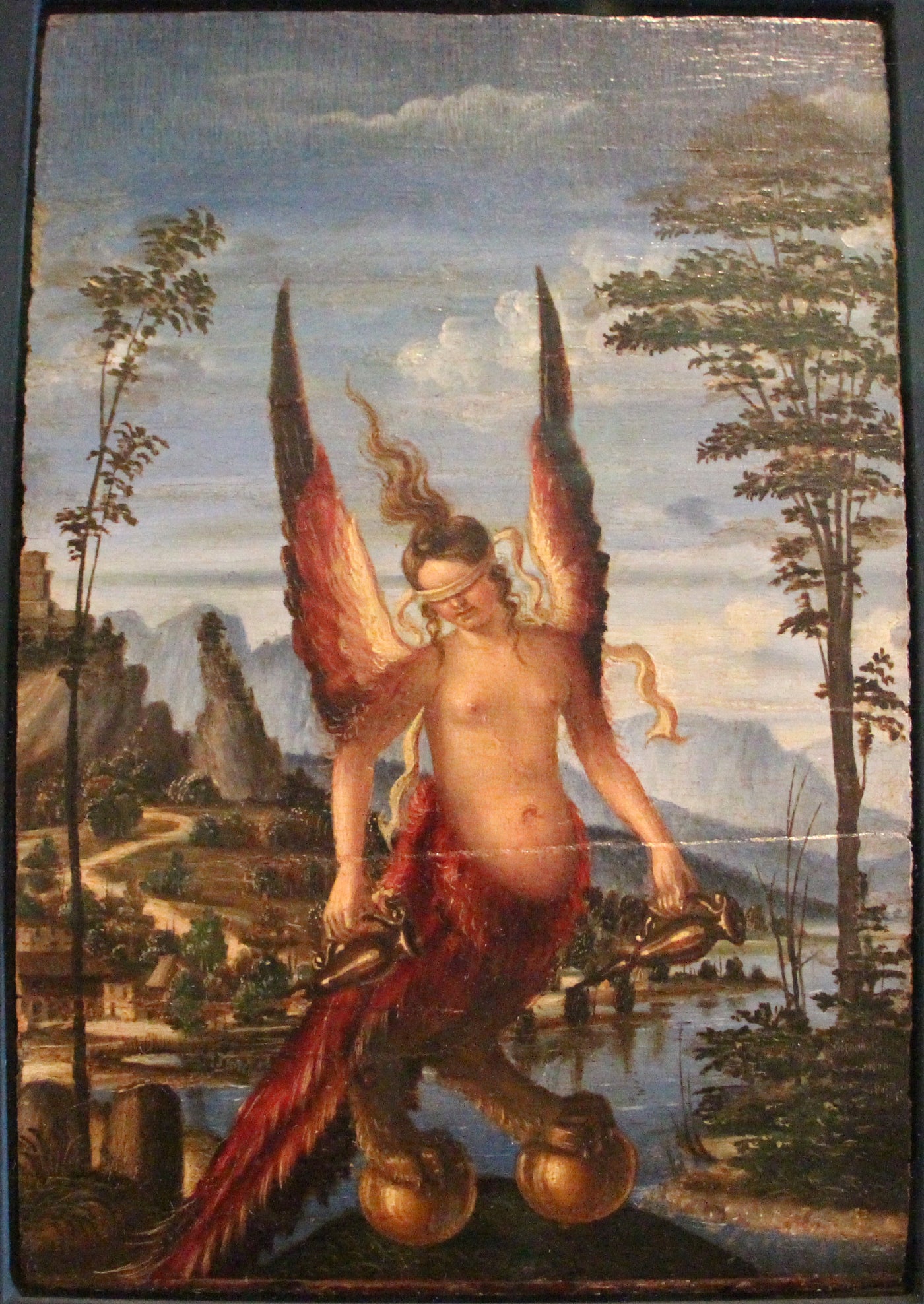 Allégorie de la Fortune ailée - Andrea Previtali