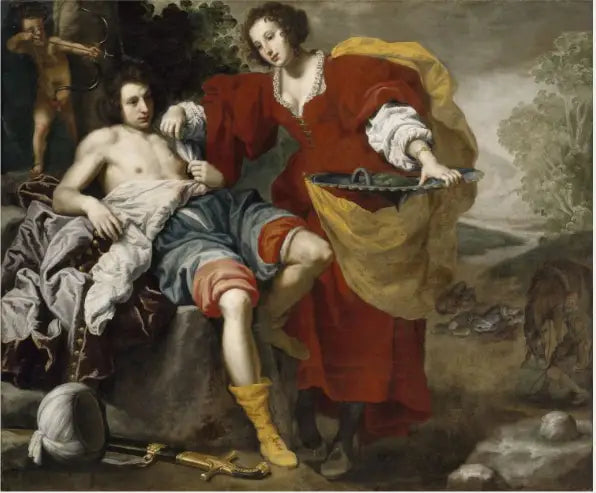 Angelique and Medoro - Lorenzo Lippi