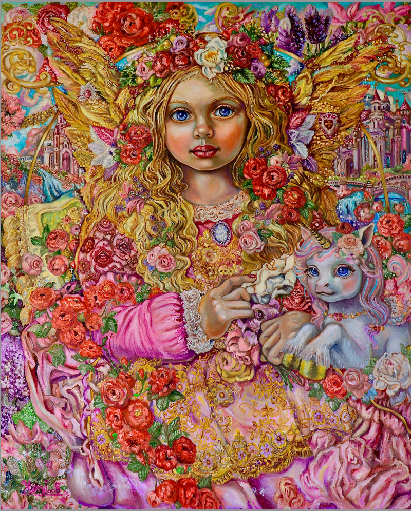 Rose Angel and Lavender for May and June - Yumi Sugai