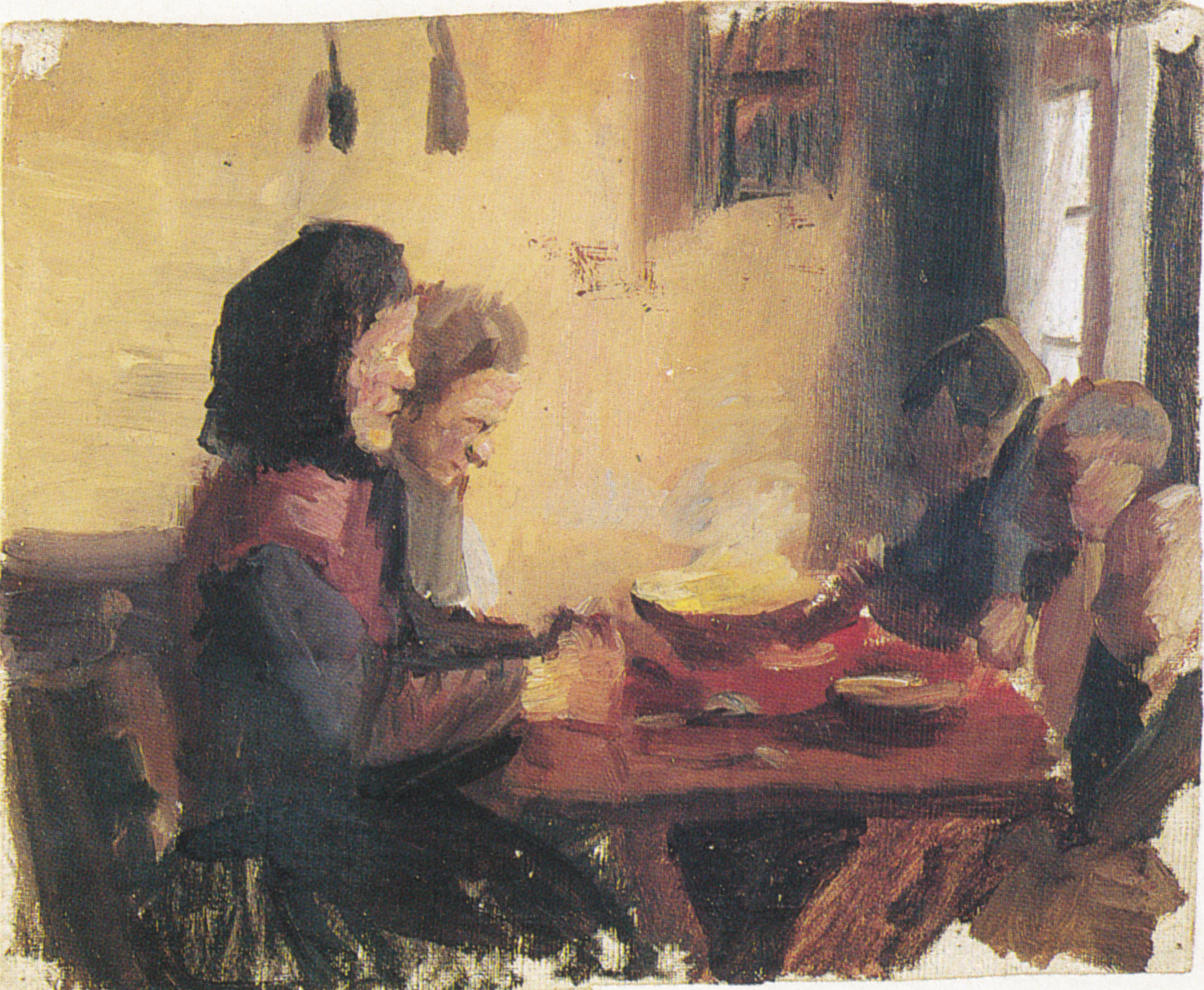 Dire la grâce (HAF3069) - Anna Ancher - Alpha Reproduction