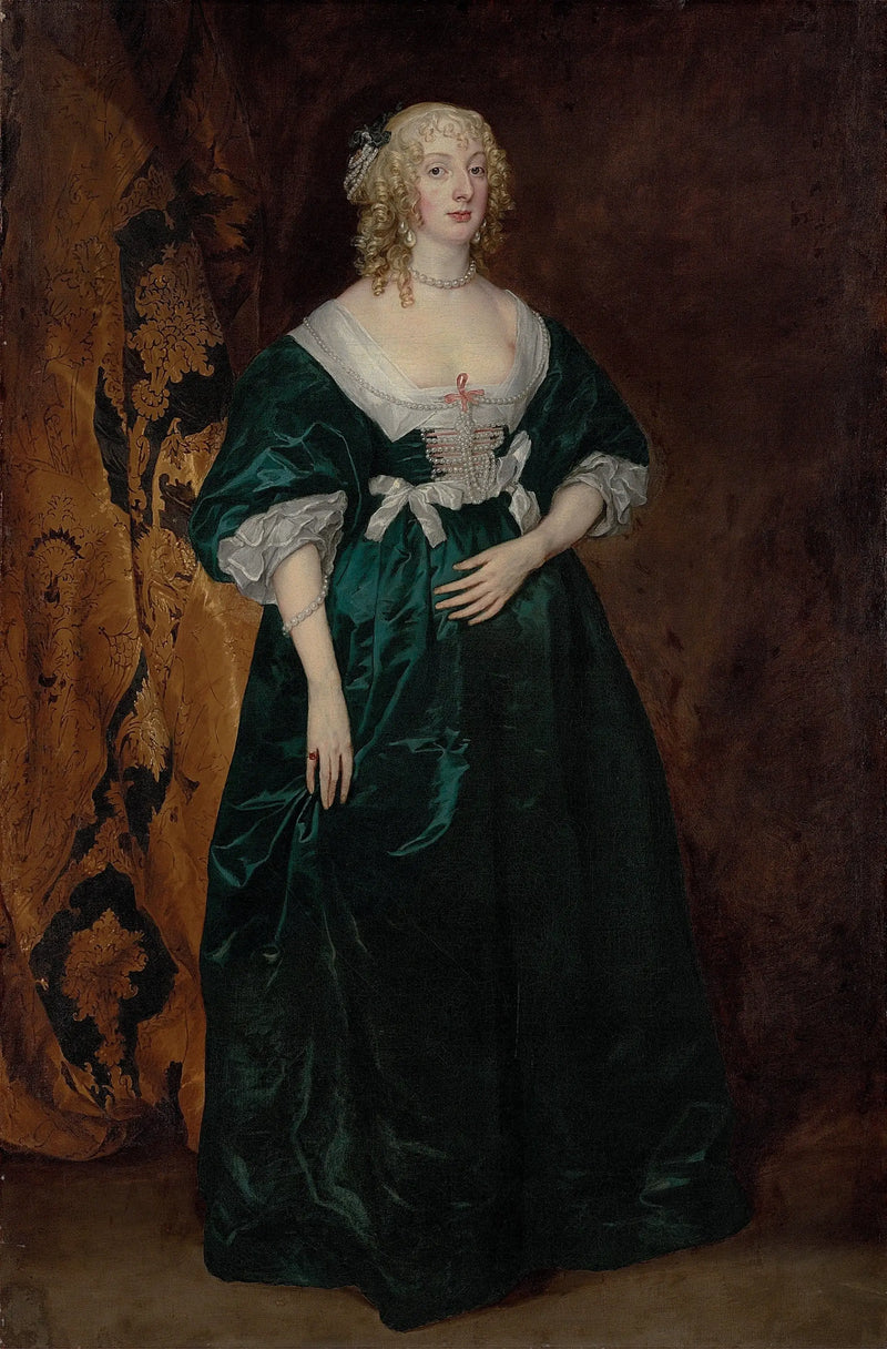 Portrait of Anne Sophia, Countess of Carnarvon - Antoine van Dyck