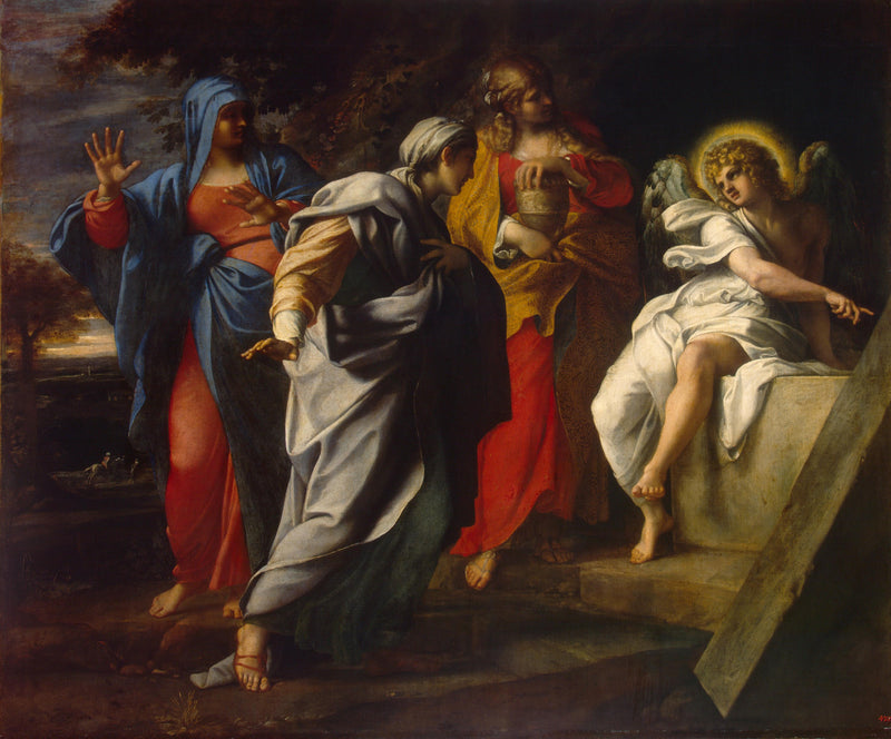 Holy Women at the Tomb of Christ - Annibale Carracci