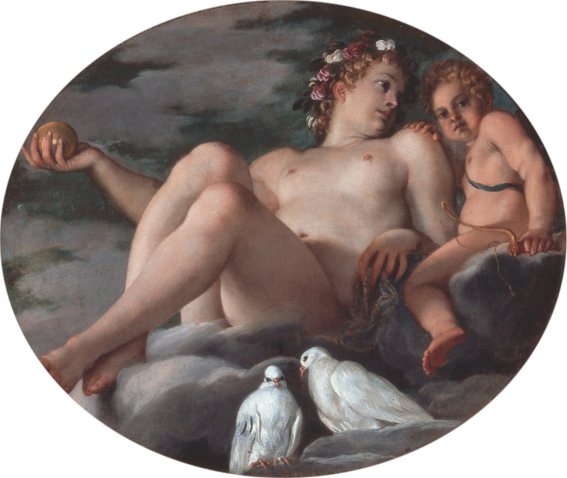 Venus and Cupid - Annibale Carracci