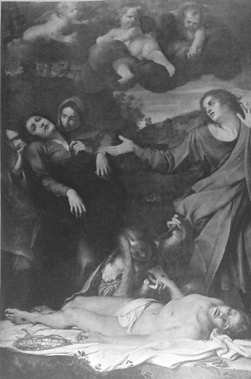 Lamentation on the Dead Christ - Annibale Carracci