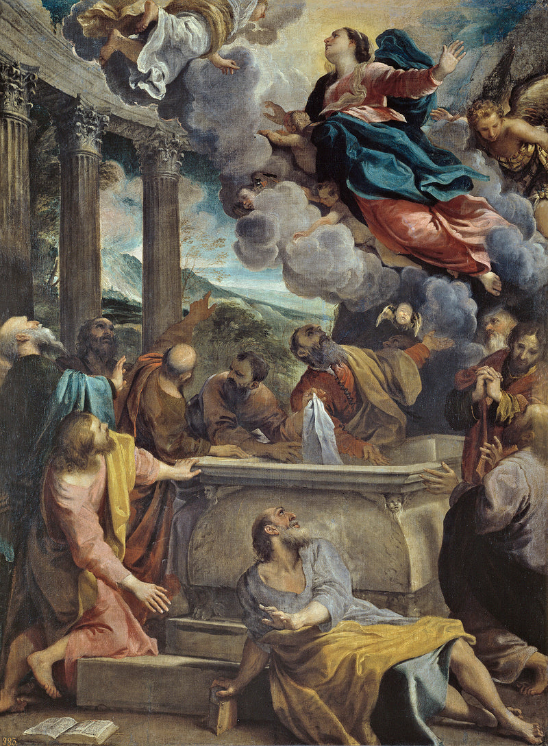 The Assumption of the Virgin - Annibale Carracci