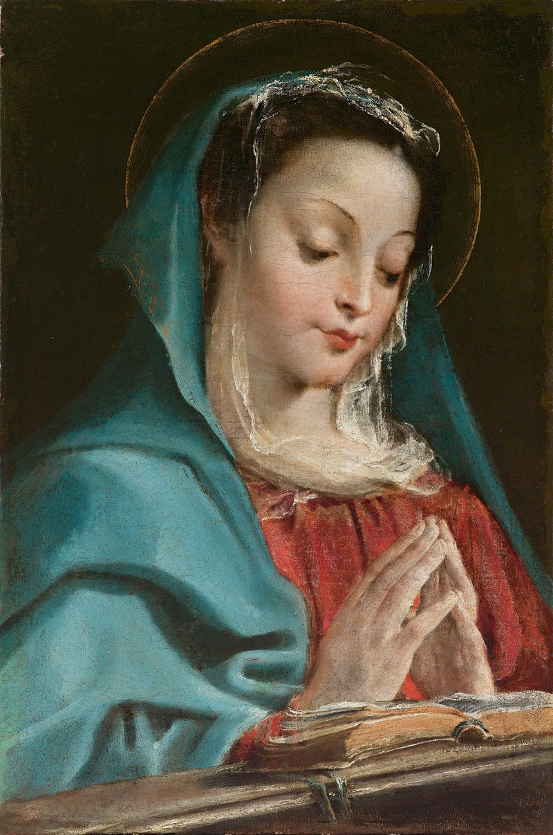 The Virgin in Prayer - Annibale Carracci