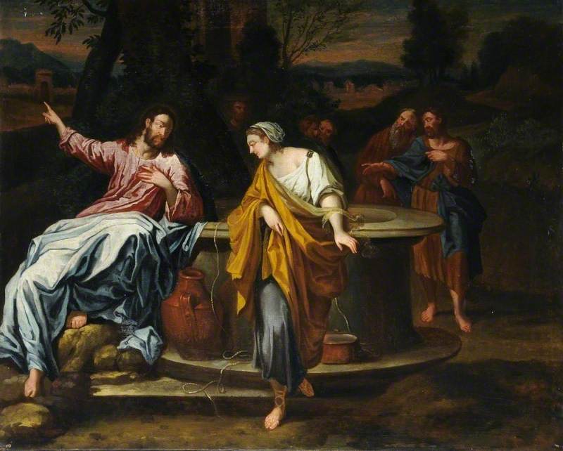 The Christ and the Samaritan Woman at the Well - Annibale Carracci