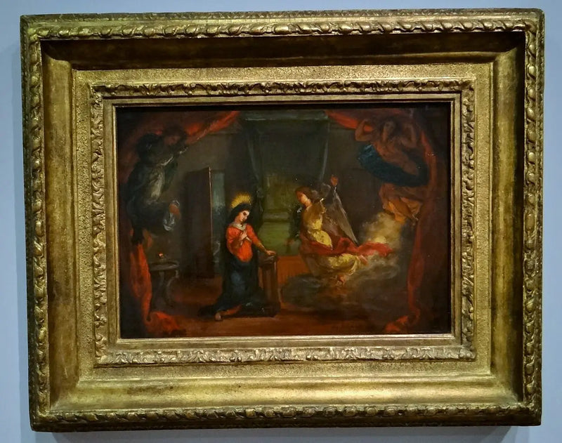 Annunciation - Eugène Delacroix