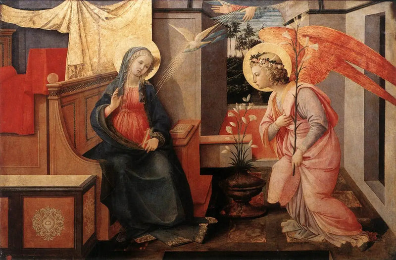 Annunciation - Fra Filippo Lippi