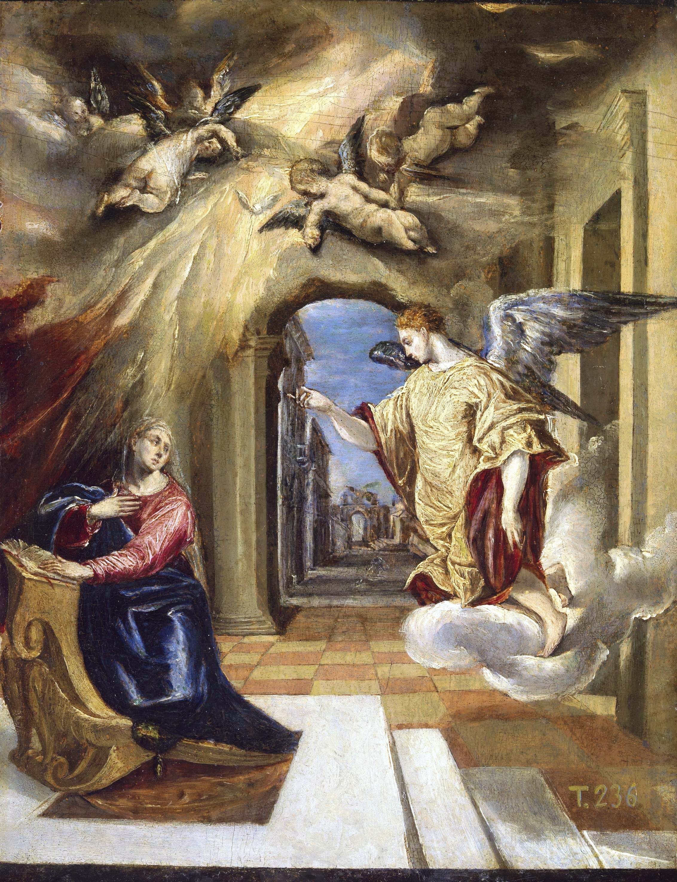 L'Annonciation - El Greco